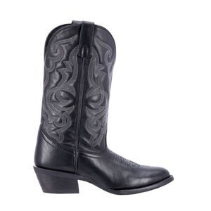 Laredo Boots Black All Man Made Western